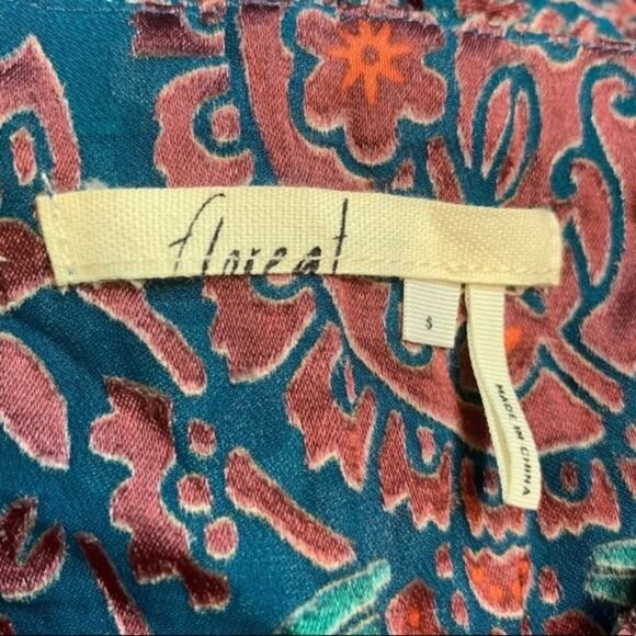 Anthropologie Floreat Valo burnout blouse - Picture 6 of 6